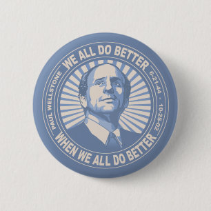 Badge Rond 5 Cm We All Do Better - Wellstone