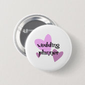 Badge Rond 5 Cm Wedding planner (Devant & derrière)