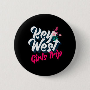 Badge Rond 5 Cm Week-end de vacances entre filles à Key West 2023