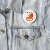 Badge Rond 5 Cm Week-end tropical de fuite de filles (En situation)