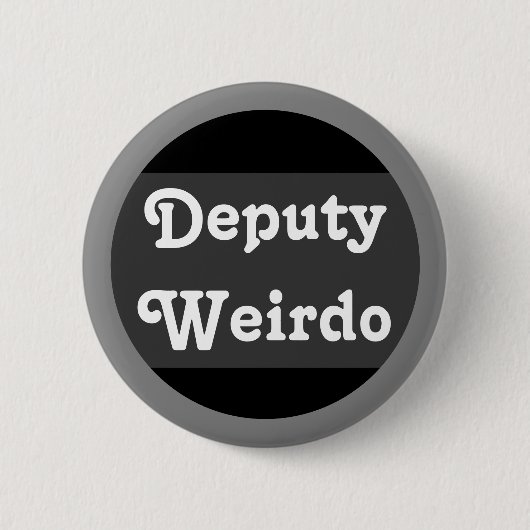 Badge Rond 5 Cm Weirdo (Devant)