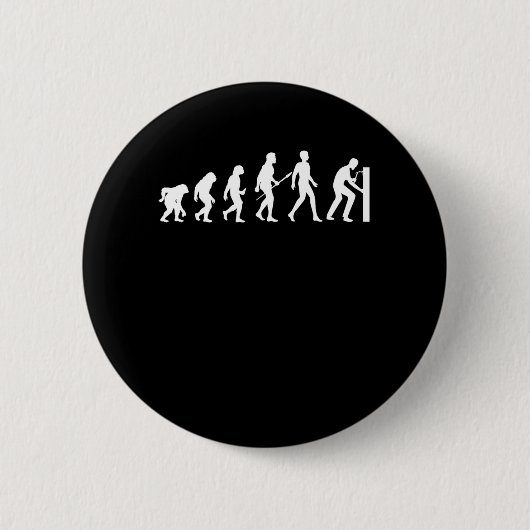 Badge Rond 5 Cm Welder Evolution Artiste Soudage (Devant)