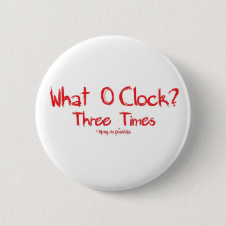 Badge Rond 5 Cm What O´clockVermelho