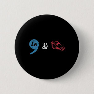 Badge Rond 5 Cm Wheimer 2024 Comma La Et L'Entraîneur 2