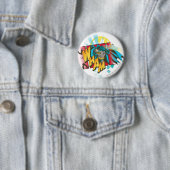 BADGE ROND 5 CM WHERE 1 (En situation)