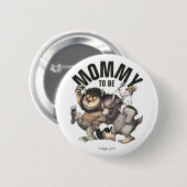 Badge Rond 5 Cm Where the Wild Things Are | Future Maman (Devant & derrière)