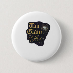 Badge Rond 5 Cm Whimsigoth Imaginaire Forêts mystiques, lunes et m