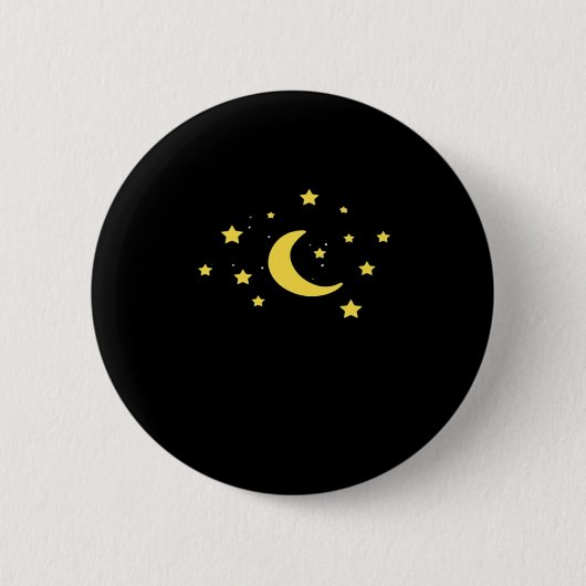 Badge Rond 5 Cm Whimsigoth Night Sky Sun Moon Witchy (Devant)