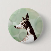 Badge Rond 5 Cm Whippet (Devant)