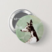 Badge Rond 5 Cm Whippet (Devant & derrière)