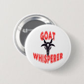 Badge Rond 5 Cm Whisperer de chèvre (Devant & derrière)