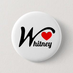 Badge Rond 5 Cm Whitney