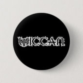 Badge Rond 5 Cm Wiccan (Devant)