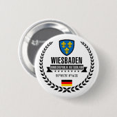 Badge Rond 5 Cm Wiesbaden (Devant & derrière)