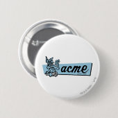 Badge Rond 5 Cm WILE E. COYOTE™ Acme 4 (Devant & derrière)