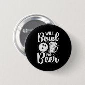 Badge Rond 5 Cm Will Bowl pour bière (Devant & derrière)