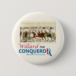 Badge Rond 5 Cm Willard the Conqueror Mitt Romney