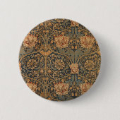 Badge Rond 5 Cm William Morris Honeysuckle Rich Wallpaper (Devant)