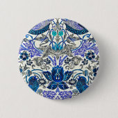 Badge Rond 5 Cm William Morris Strawberry Thief - Inverti (Devant)
