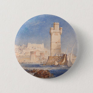 Badge Rond 5 Cm William Turner Rhodes