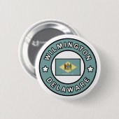 Badge Rond 5 Cm Wilmington Delaware (Devant & derrière)