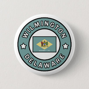 Badge Rond 5 Cm Wilmington Delaware