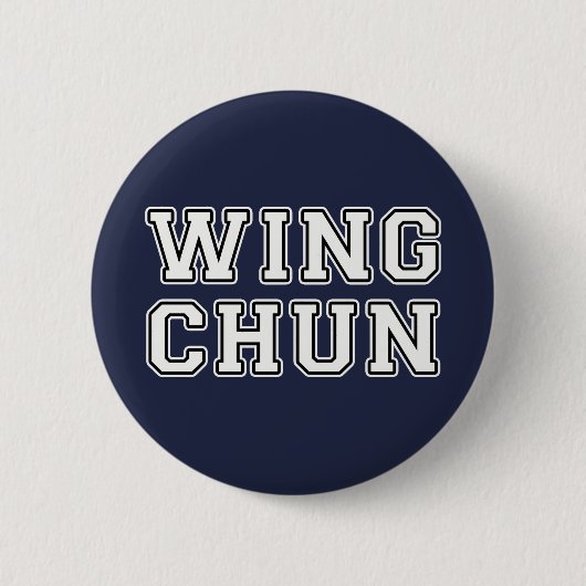 Badge Rond 5 Cm Wing Chun (Devant)