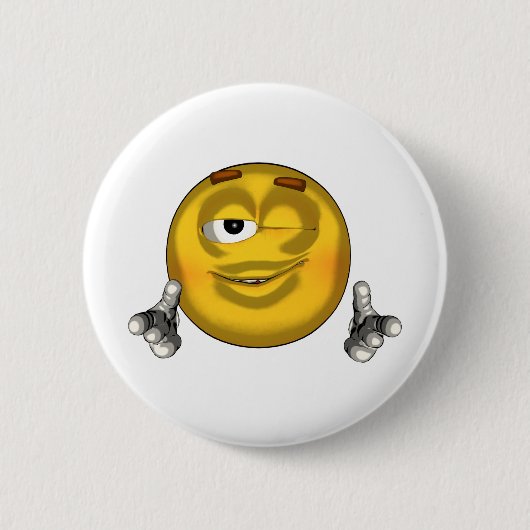 Badge Rond 5 Cm Winking - toon (Devant)