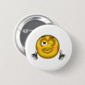 Badge Rond 5 Cm Winking - toon (Devant & derrière)