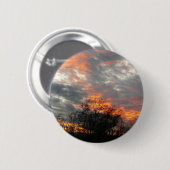 Badge Rond 5 Cm Winter Sunset Nature Paysage Photographie (Devant & derrière)