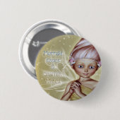 Badge Rond 5 Cm Wis Starfish (Devant & derrière)