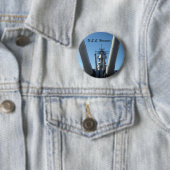Badge Rond 5 Cm WIsconsin américain (En situation)