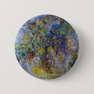 Badge Rond 5 Cm Wisteria (moitié droite) de Claude Monet