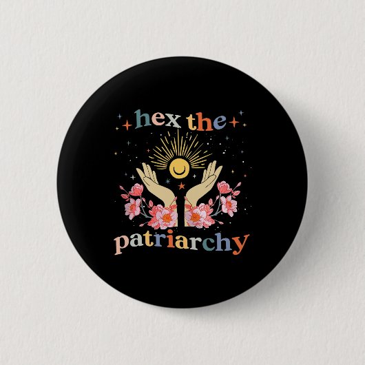 Badge Rond 5 Cm Witch Pro Choice Feminist (Devant)