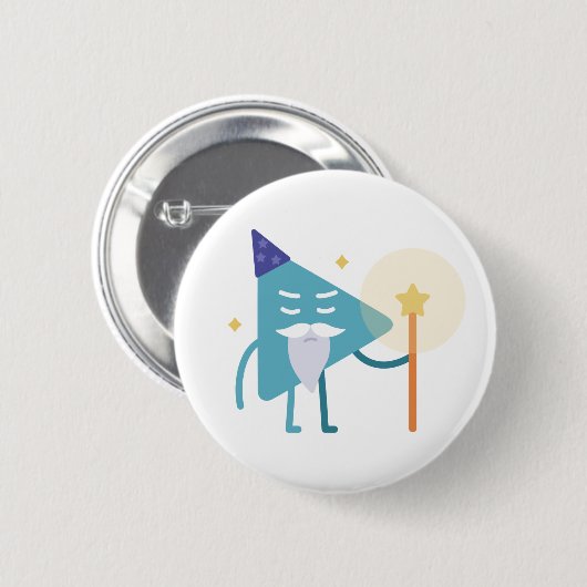 Badge Rond 5 Cm Wizard Selby (Devant & derrière)