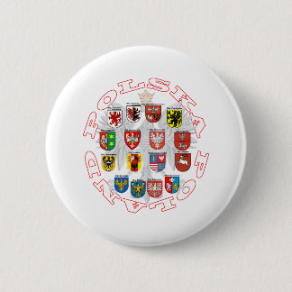 Badge Rond 5 Cm Wojewodztwa Polski