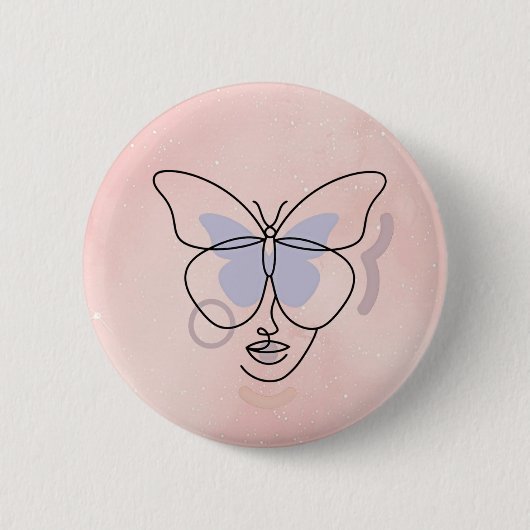 Badge Rond 5 Cm Woman (Devant)