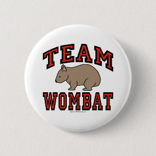 Badge Rond 5 Cm Wombat III d'équipe