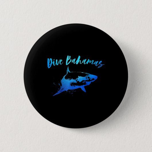 Badge Rond 5 Cm Womens Dive Bahamas Plongée plongée plongée plongé (Devant)