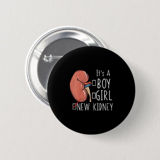 Badge Rond 5 Cm Womens Kidney Transplant Surgery Recovery Quote It (Devant & derrière)