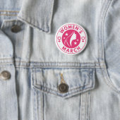 Badge Rond 5 Cm Women's March (En situation)