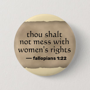 Badge Rond 5 Cm Women's Rights