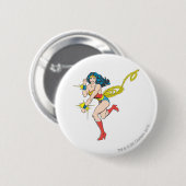 Badge Rond 5 Cm Wonder Woman Cuffs (Devant & derrière)