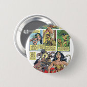 Badge Rond 5 Cm Wonder Woman Princess Diana (Devant & derrière)