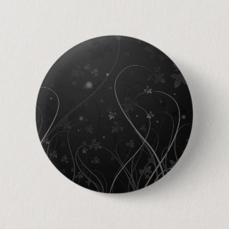 Badge Rond 5 Cm WonderSwirl noir et blanc