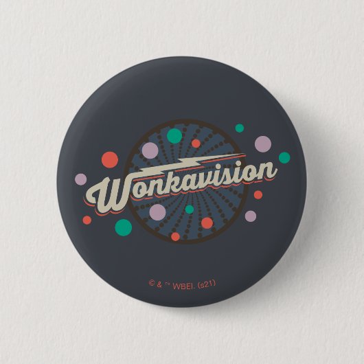 Badge Rond 5 Cm Wonkavision Logo (Devant)