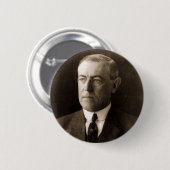 Badge Rond 5 Cm Woodrow Wilson (Devant & derrière)
