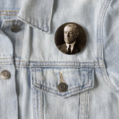 Badge Rond 5 Cm Woodrow Wilson (En situation)