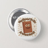 Badge Rond 5 Cm Word Nerd Pride Book Reader Cartoon Fun (Devant & derrière)