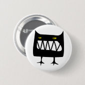 Badge Rond 5 Cm Wossum fâché (Devant & derrière)